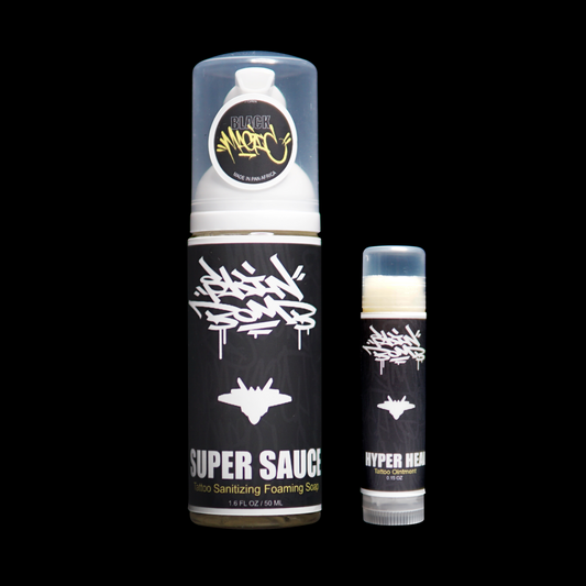 Hyper Heal + Super Sauce Tattoo Aftercare Travel Kit
