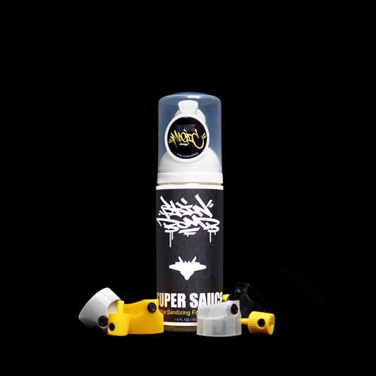 SUPER SAUCE Tattoo Cleansing Foam Soap Travel